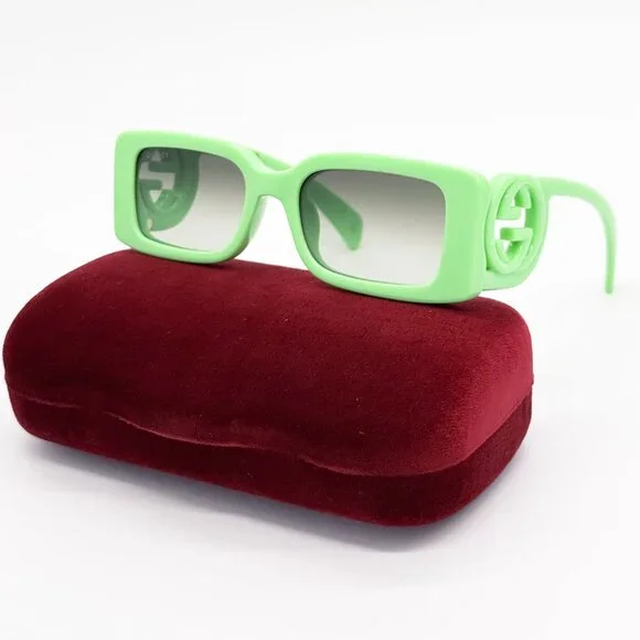 Gucci | Accessories | New Gucci Gg325s 04 Women Green  display picture 2